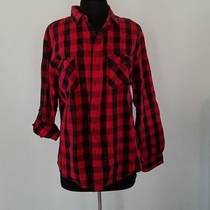 Offers 👍 Plaid Printed Button Down Collared Shirt